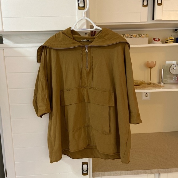 Zara Sweaters - Zara Trafaluc Oversized Poncho Shirt